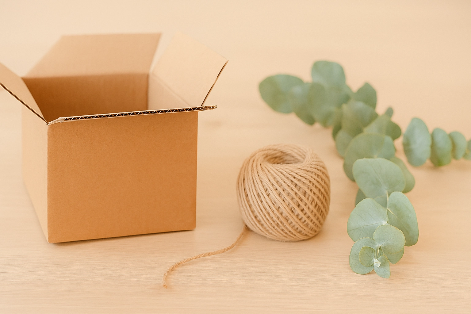 Cardboard boxes and packaging materials illustrating VTK Global Supply’s Packaging & Packing sector
