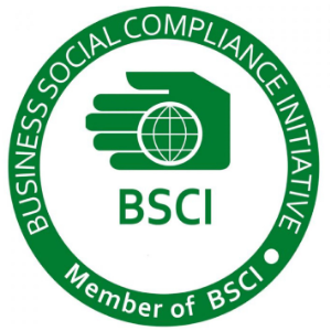 Green BSCI logo indicating supplier social compliance, used by VTK Global Supply for China sourcing and purchasing